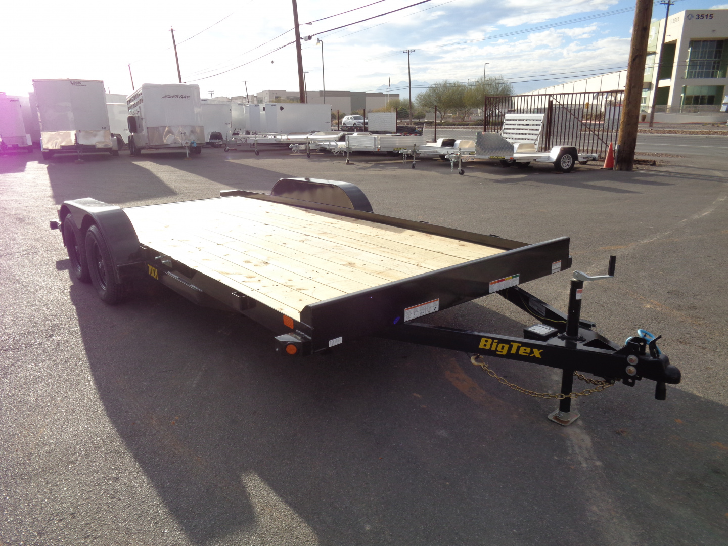 New 2026 Big Tex Trailer * 70CH-18 DT * 18Ft Tandem Axle 7k Dove Tail Car Hauler