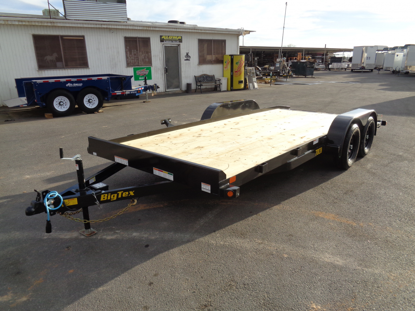 New 2026 Big Tex Trailer * 70CH-18 DT * 18Ft Tandem Axle 7k Dove Tail Car Hauler