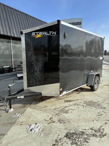 New 2026 Stealth Mustang 6x12 Enclosed Cargo Trailer
