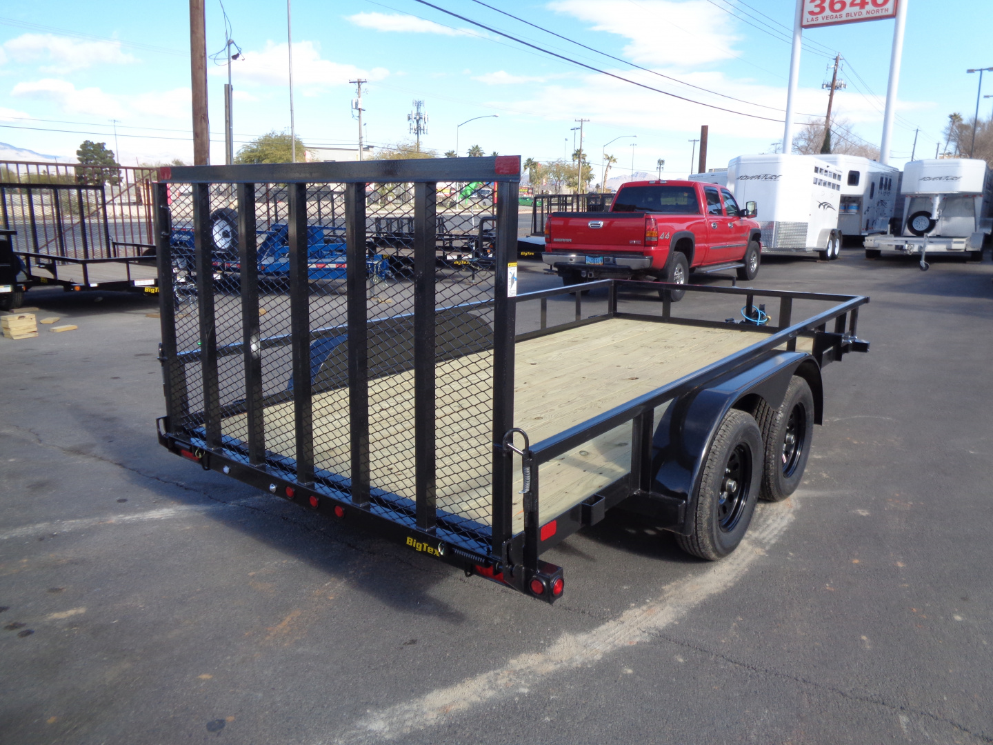 New 2026 Big Tex Trailers * 70PI-14 * 14Ft Tandem Axle Utility Trailer w/ Ramp Gate