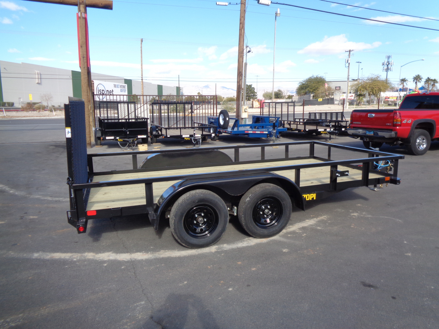 New 2026 Big Tex Trailers * 70PI-14 * 14Ft Tandem Axle Utility Trailer w/ Ramp Gate