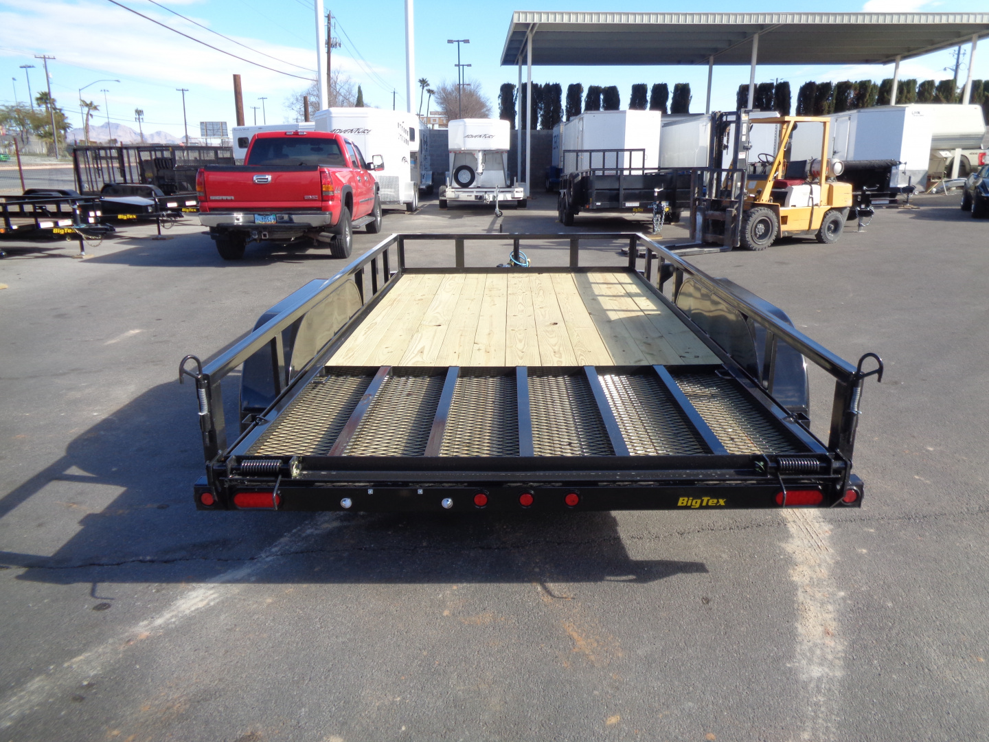 New 2026 Big Tex Trailers * 70PI-14 * 14Ft Tandem Axle Utility Trailer w/ Ramp Gate