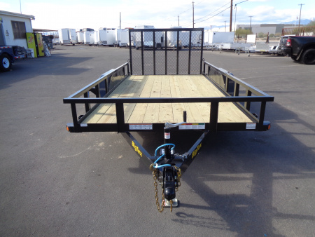 New 2026 Big Tex Trailers * 70PI-14 * 14Ft Tandem Axle Utility Trailer w/ Ramp Gate