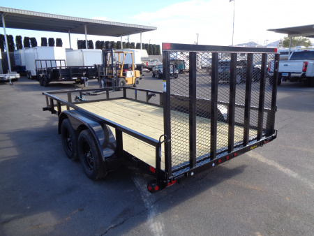 New 2026 Big Tex Trailers * 70PI-14 * 14Ft Tandem Axle Utility Trailer w/ Ramp Gate