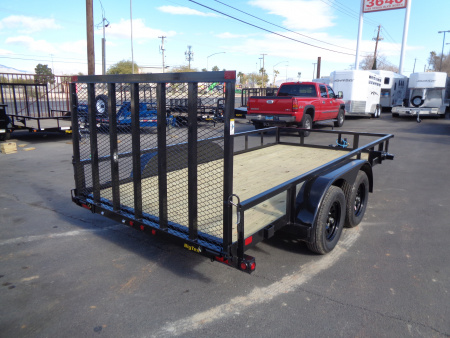 New 2026 Big Tex Trailers * 70PI-14 * 14Ft Tandem Axle Utility Trailer w/ Ramp Gate