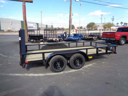 New 2026 Big Tex Trailers * 70PI-14 * 14Ft Tandem Axle Utility Trailer w/ Ramp Gate