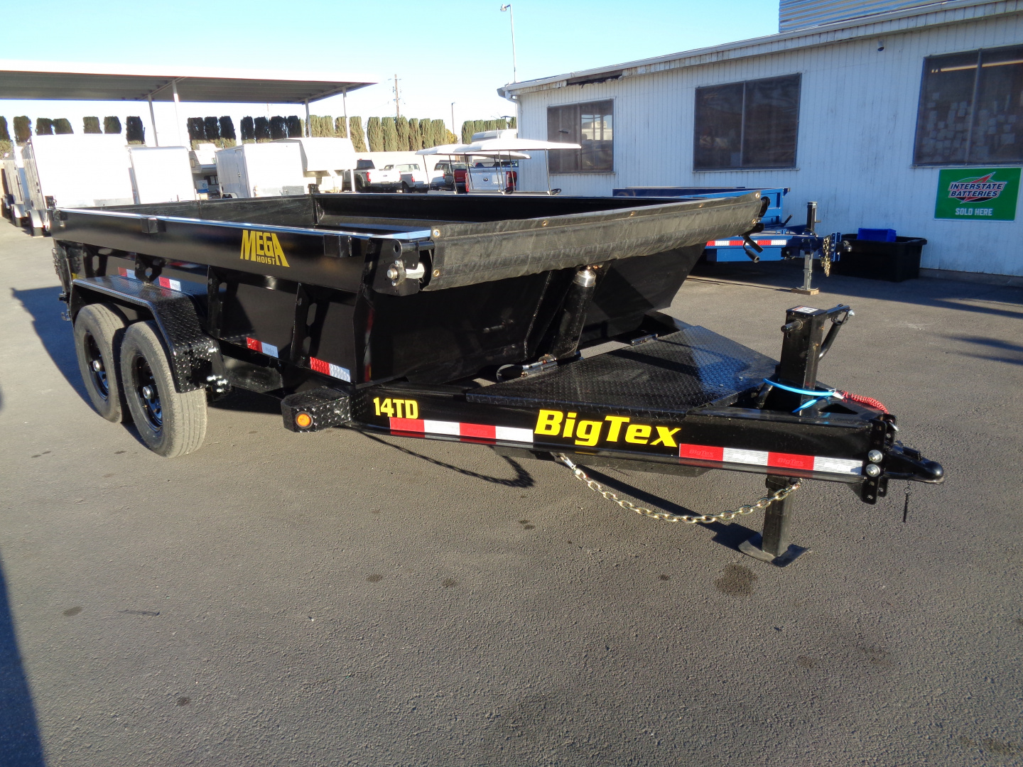 New 2026 Big Tex Trailers * 14TD-14 * 14Ft Heavy Duty Telescopic 15.4k Dump Trailer