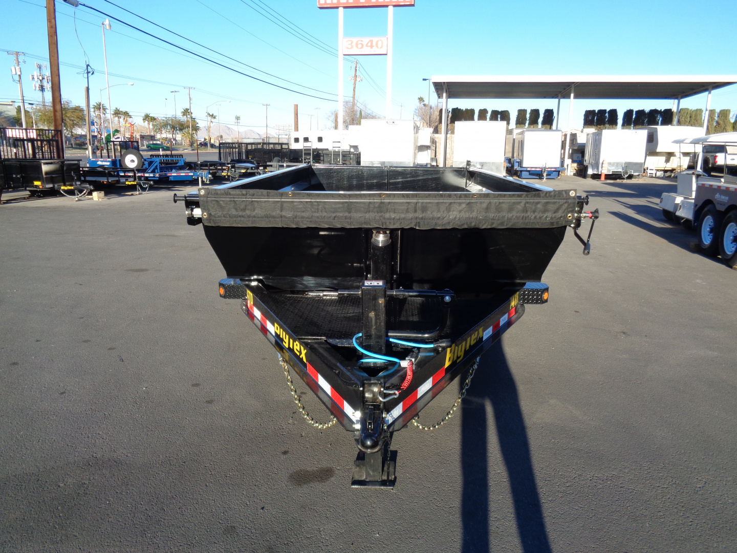 New 2026 Big Tex Trailers * 14TD-14 * 14Ft Heavy Duty Telescopic 15.4k Dump Trailer