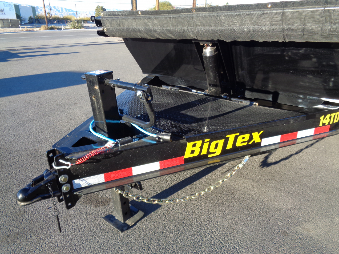 New 2026 Big Tex Trailers * 14TD-14 * 14Ft Heavy Duty Telescopic 15.4k Dump Trailer