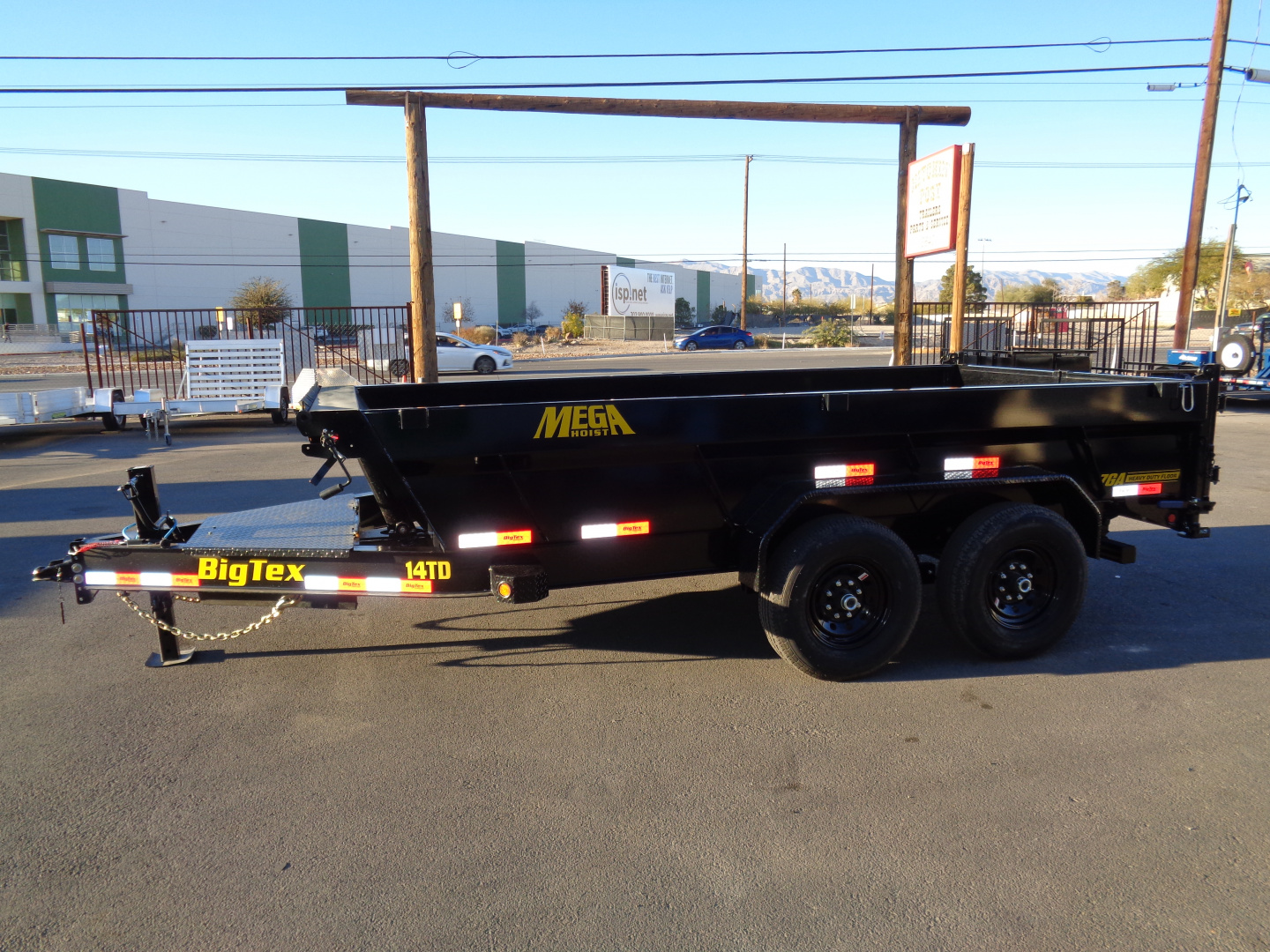 New 2026 Big Tex Trailers * 14TD-14 * 14Ft Heavy Duty Telescopic 15.4k Dump Trailer