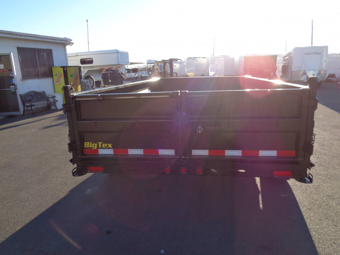 New 2026 Big Tex Trailers * 14TD-14 * 14Ft Heavy Duty Telescopic 15.4k Dump Trailer