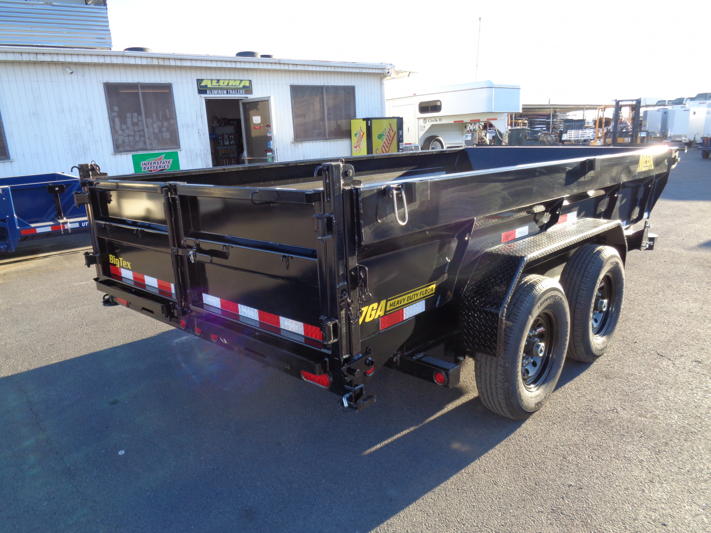 New 2026 Big Tex Trailers * 14TD-14 * 14Ft Heavy Duty Telescopic 15.4k Dump Trailer
