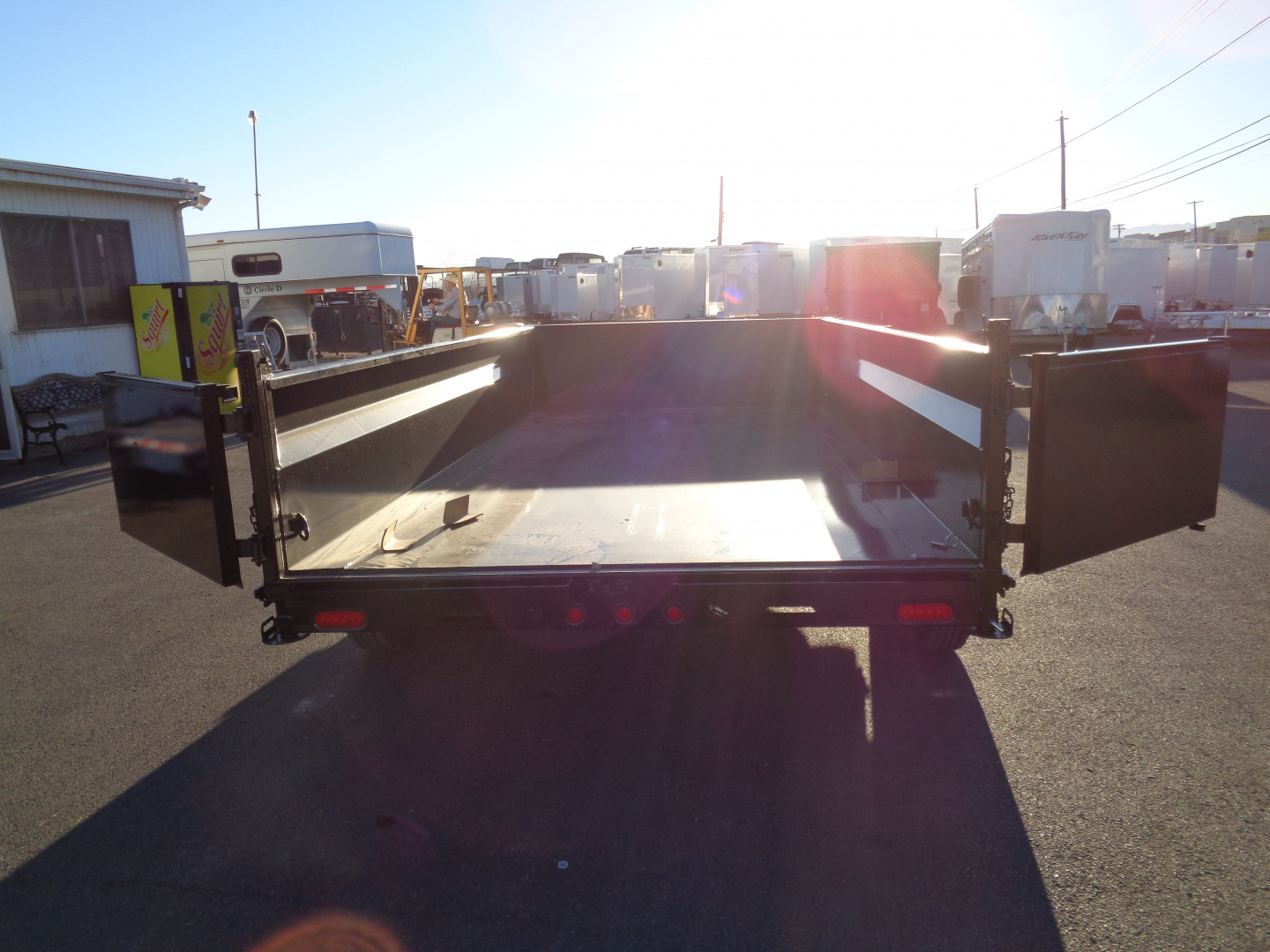 New 2026 Big Tex Trailers * 14TD-14 * 14Ft Heavy Duty Telescopic 15.4k Dump Trailer