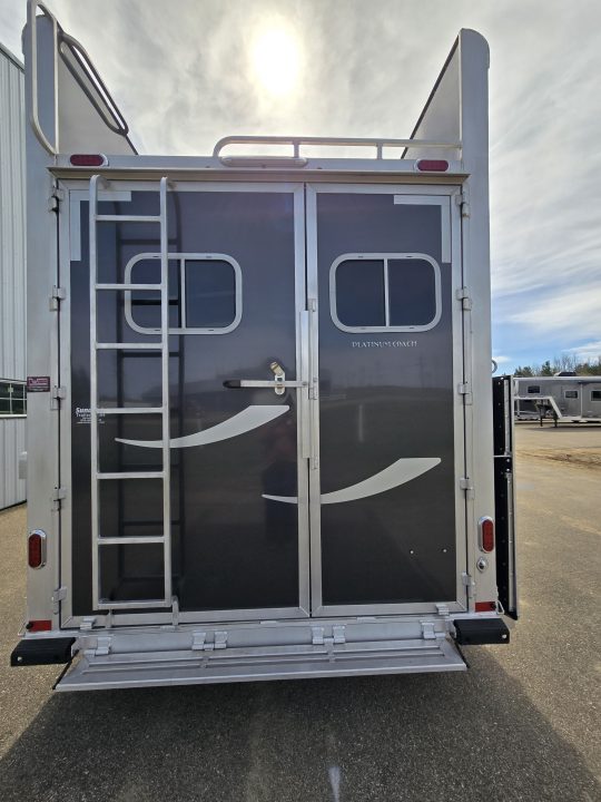New 2026 Platinum Coach 4H Outlaw Conversion Horse Trailer