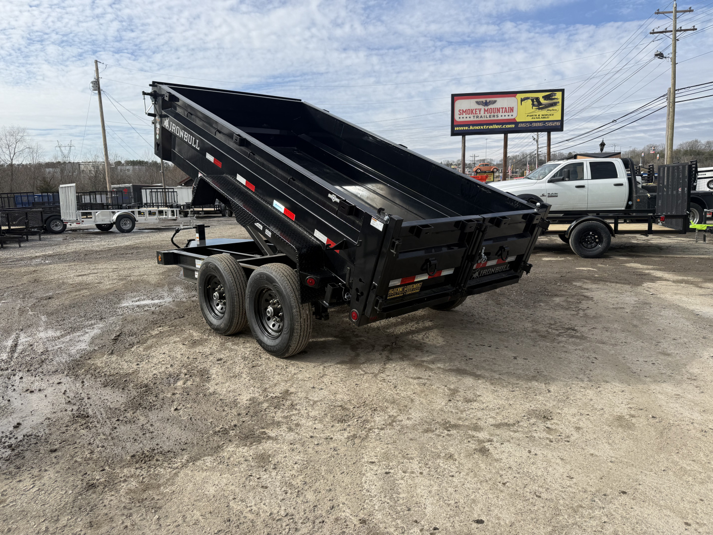 New 2026 Iron Bull DTB 14K 6X12 Dump Trailer