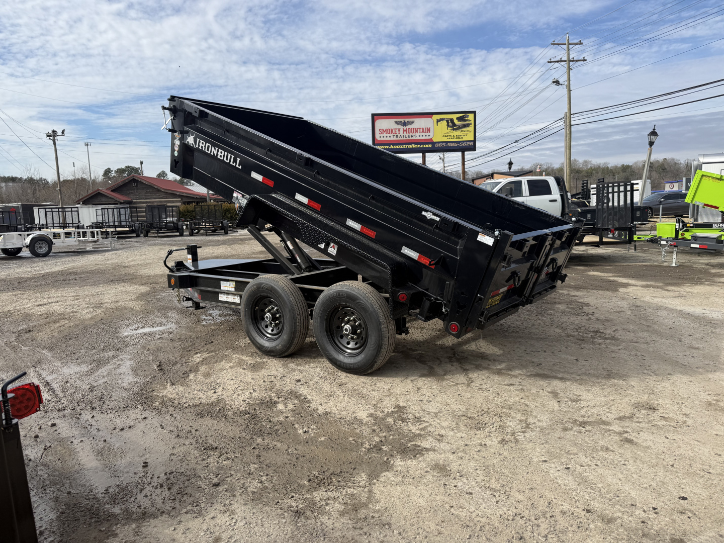 New 2026 Iron Bull DTB 14K 6X12 Dump Trailer