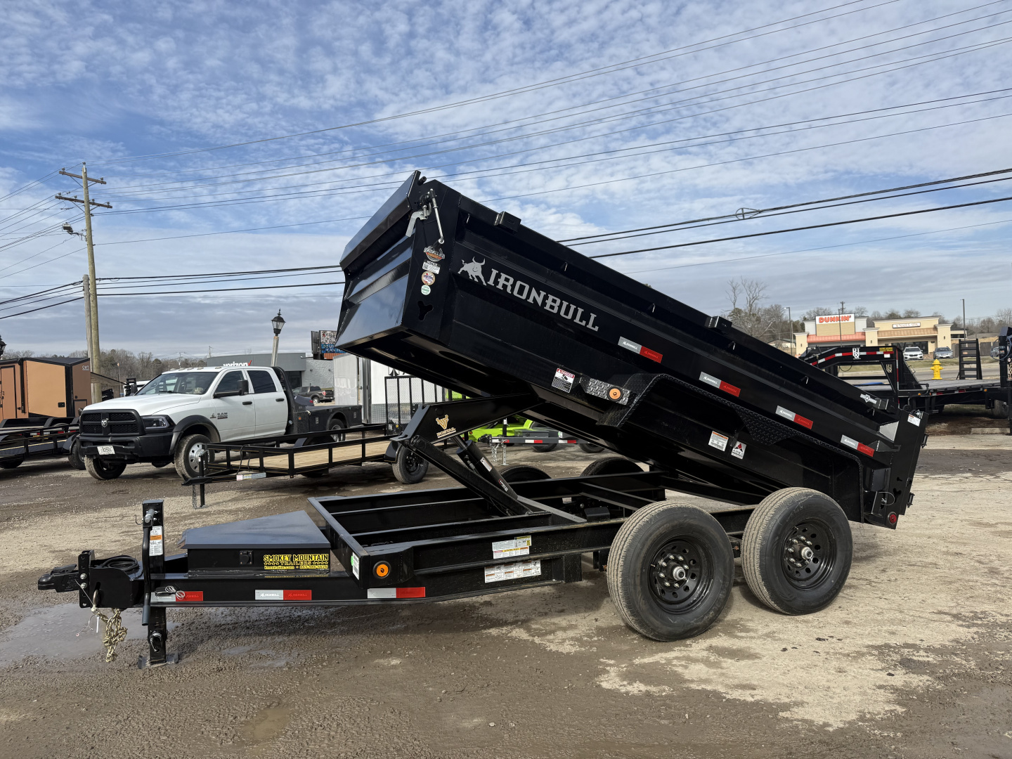 New 2026 Iron Bull DTB 14K 6X12 Dump Trailer