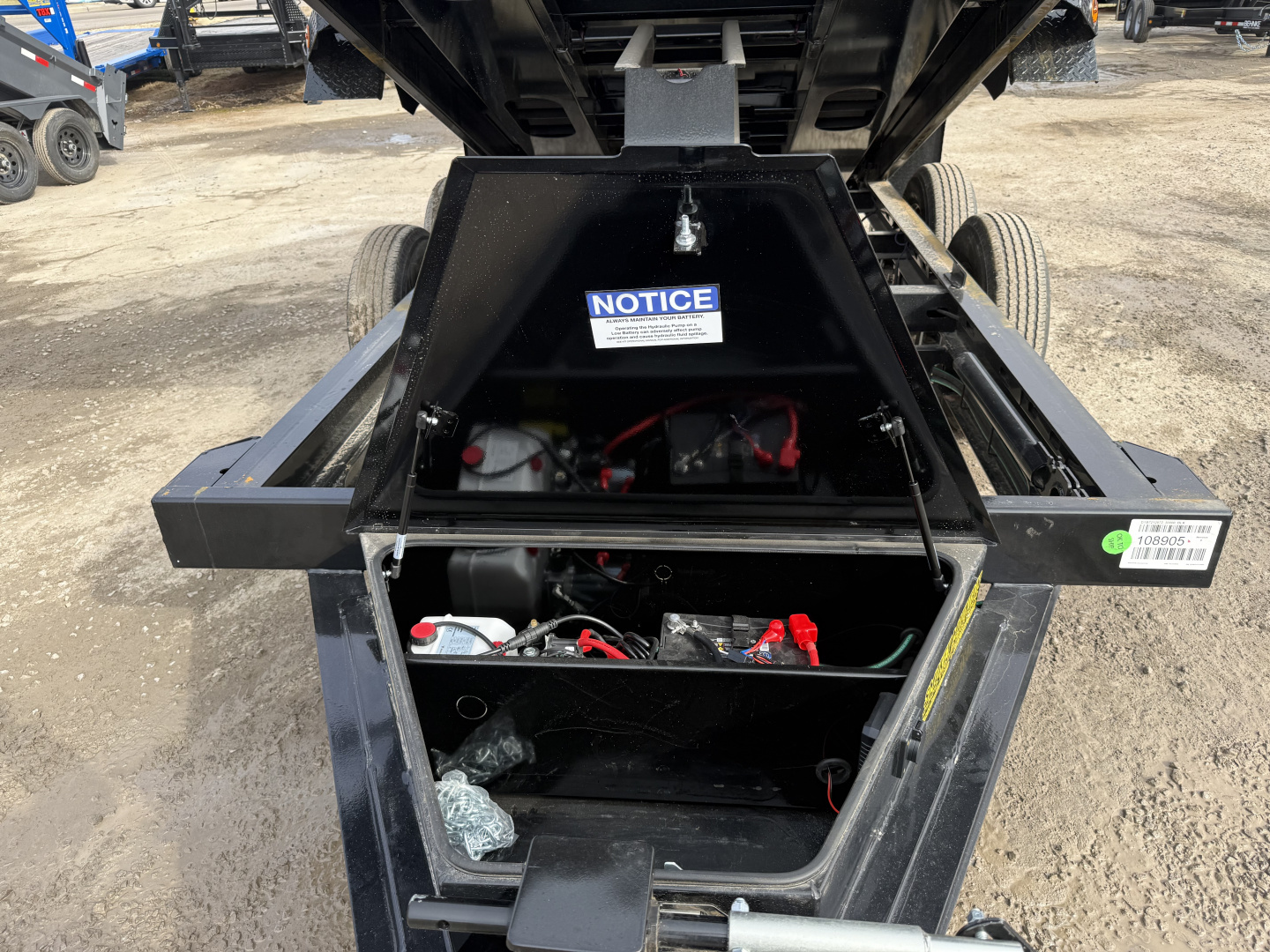 New 2026 Iron Bull DTB 14K 6X12 Dump Trailer