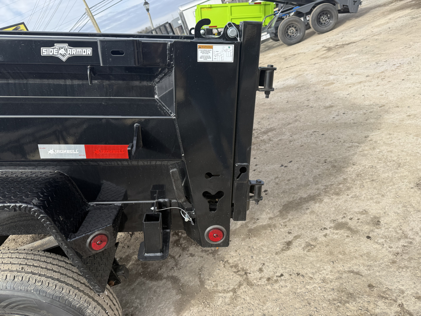 New 2026 Iron Bull DTB 14K 6X12 Dump Trailer