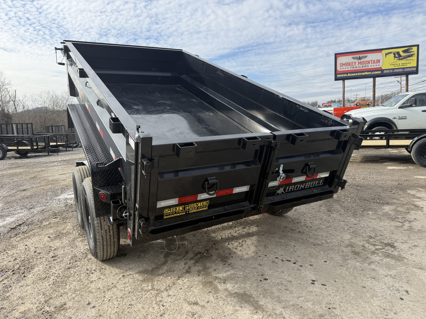 New 2026 Iron Bull DTB 14K 6X12 Dump Trailer