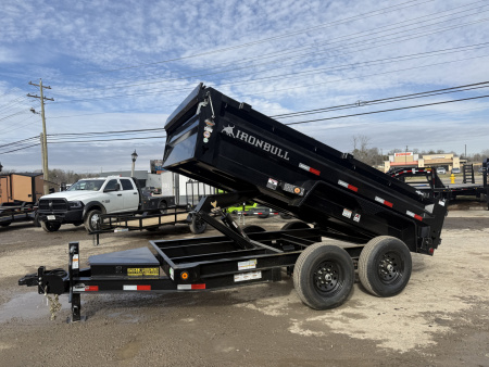 New 2026 Iron Bull DTB 14K 6X12 Dump Trailer