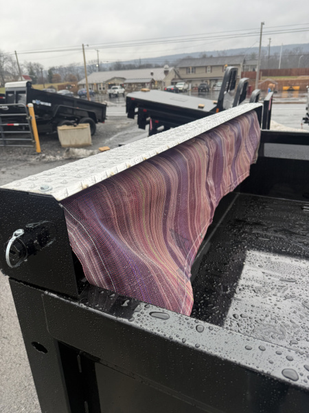 New 2026 BWise 7x12 -14K Dump Trailer - Ramps - 7 GA Floor - TARP KIT - BLACK