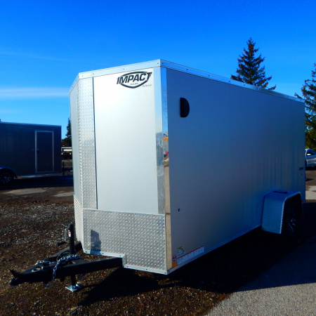 New 2026 Impact Trailers 6x12 3k Quake Cargo / Enclosed Trailer