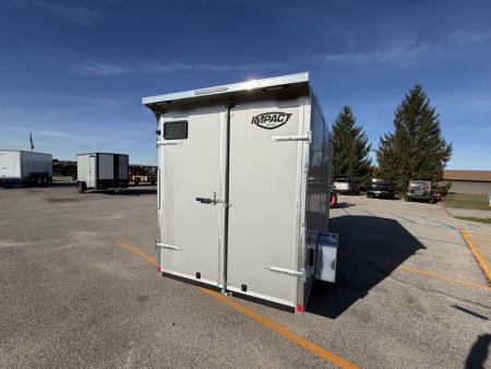 New 2026 Impact Trailers 6x12 3k Quake Cargo / Enclosed Trailer