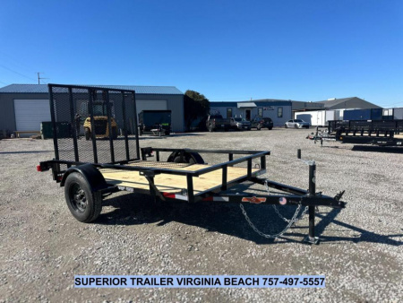 New 2026 Down 2 Earth Trailers 5X8 w/ Gate Utility Trailer