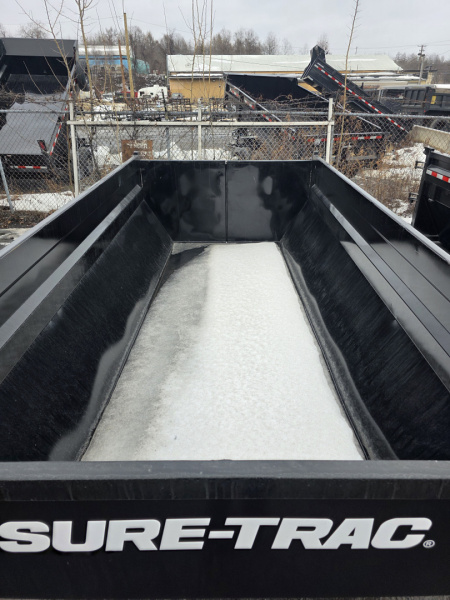 New 2026 Sure-Trac 16' GOOSENECK ROLL OFF TRAILER - 1 CAN Roll Off