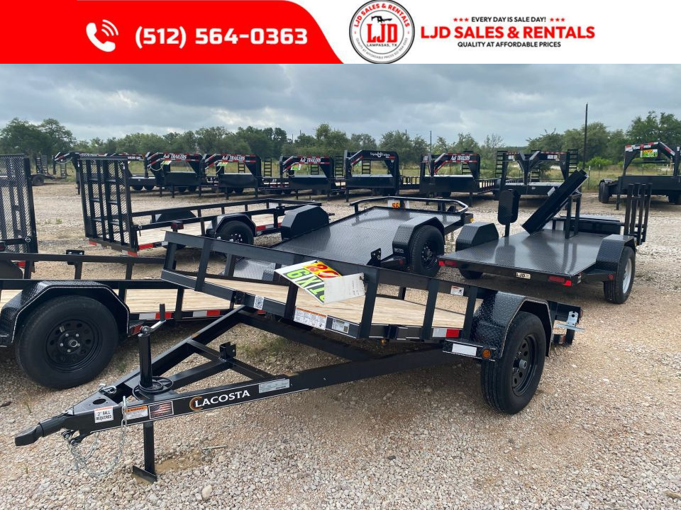 New 2026 Lacosta - 6' X 10' Tilt Deck Utility Trailer