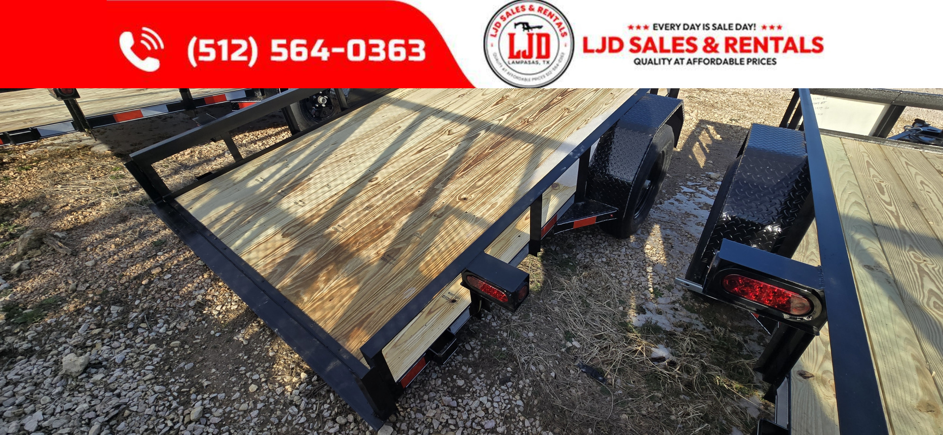 New 2026 Lacosta - Tilt - 77" x 12' - Utility Trailer