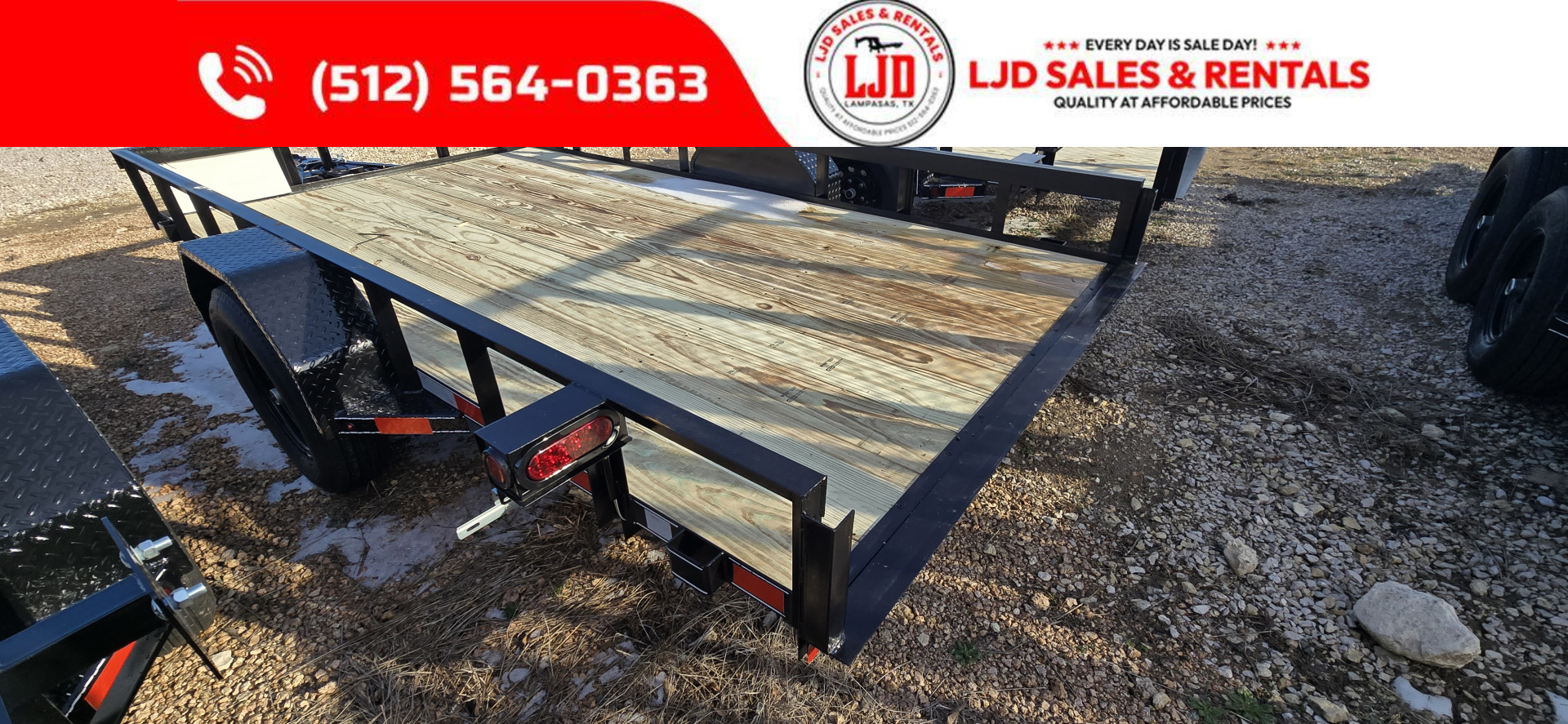 New 2026 Lacosta - Tilt - 77" x 12' - Utility Trailer