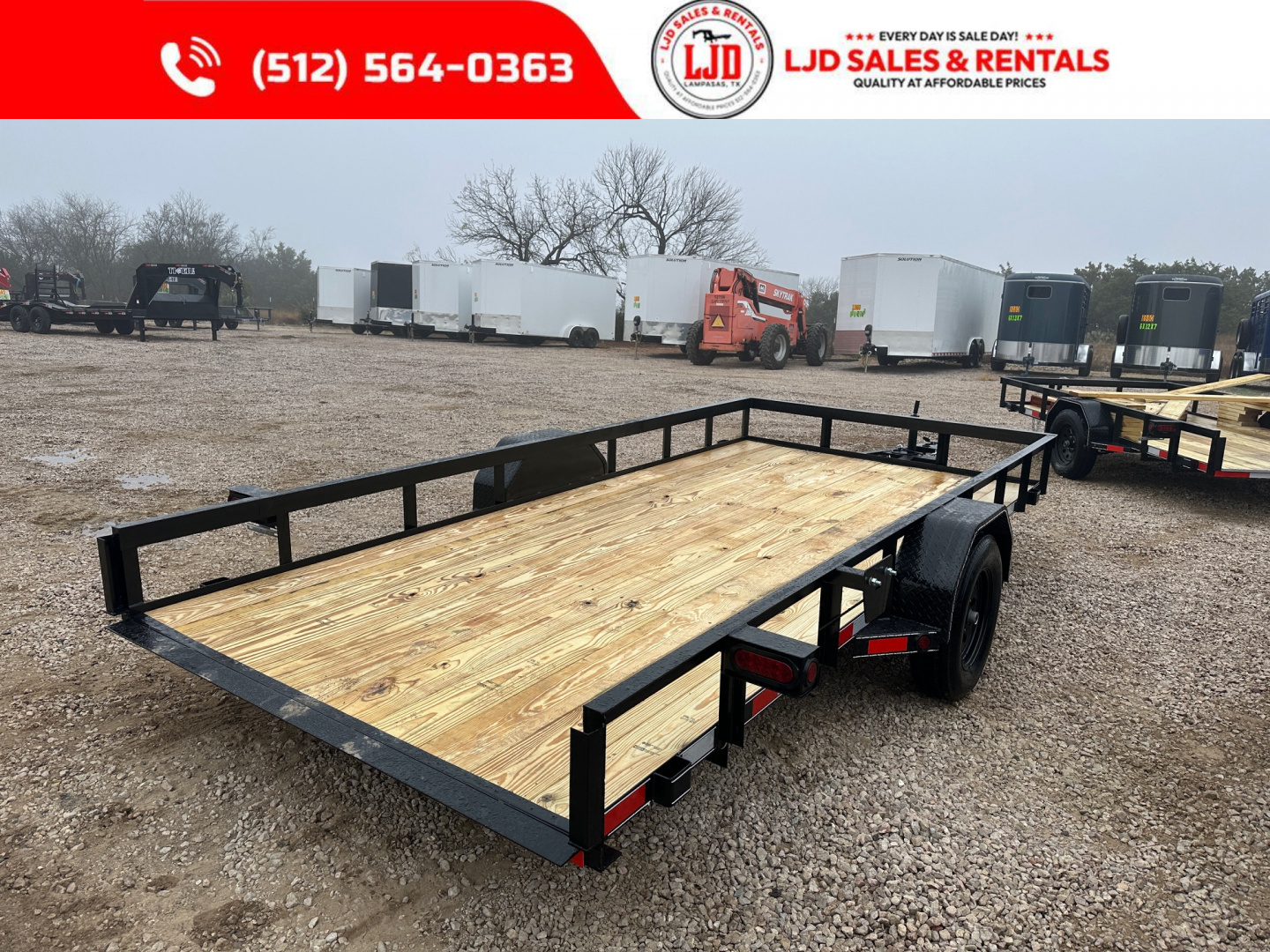 New 2026 Lacosta - 77 x 14 - Utility Trailer