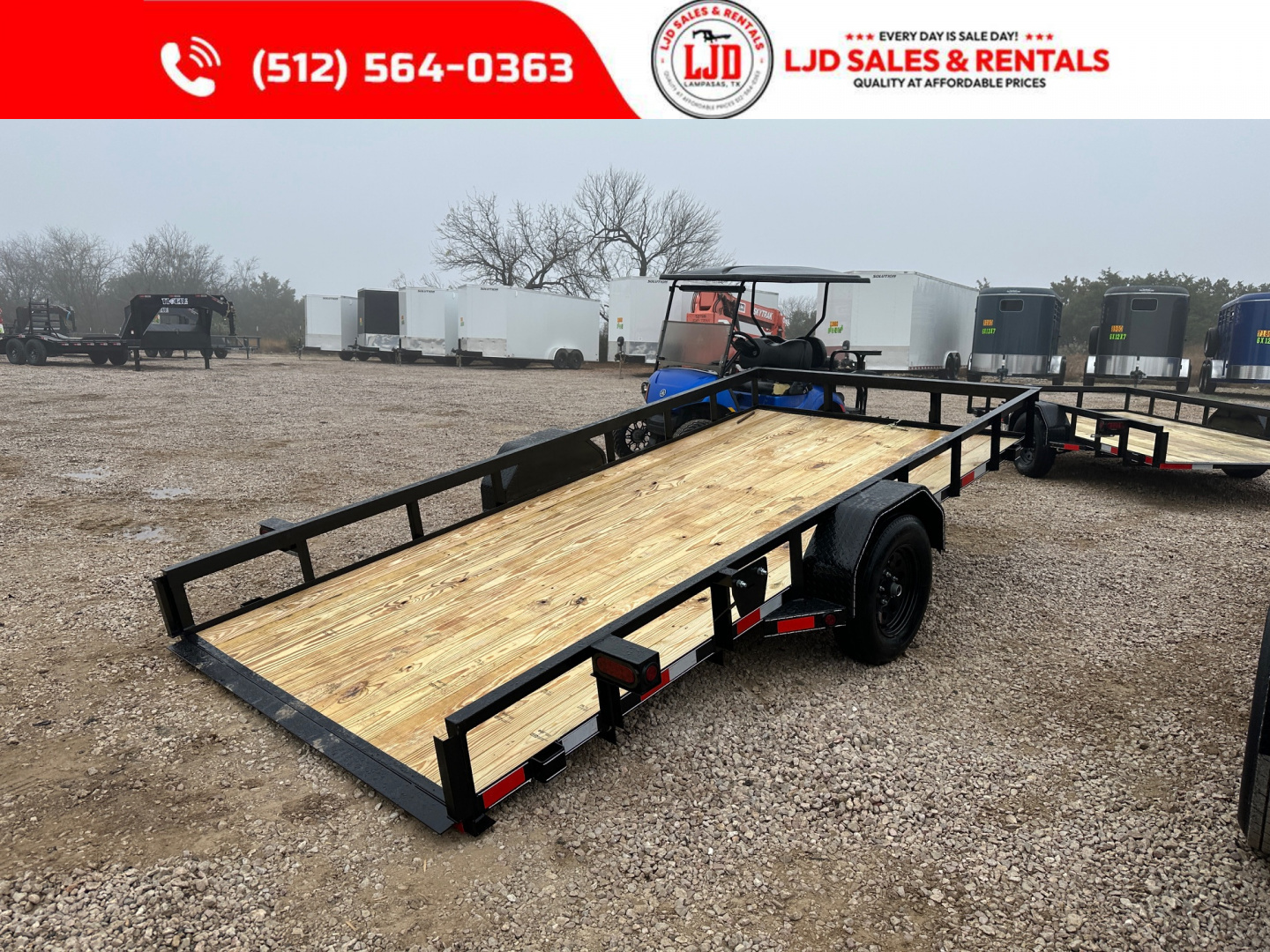 New 2026 Lacosta - 77 x 14 - Utility Trailer