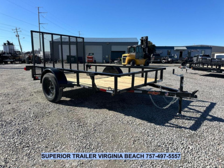 New 2026 Down 2 Earth Trailers 6x10 w/ Gate Utility Trailer