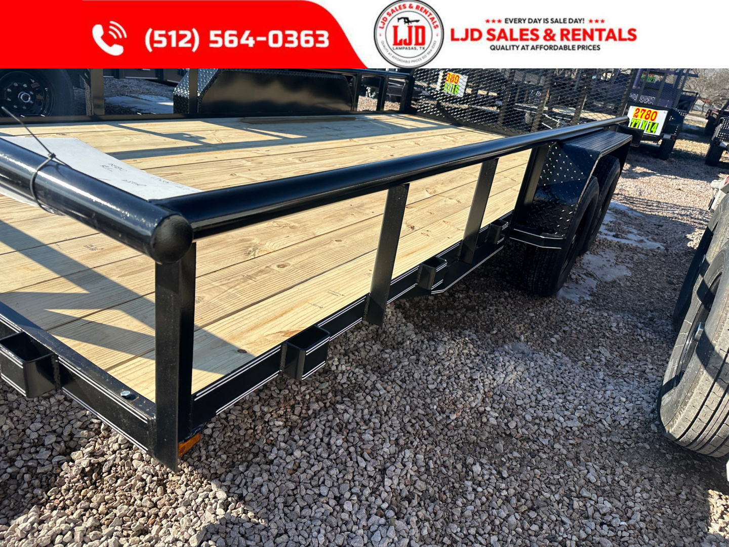 New 2026 Tiger - 83" x 16' - Utility Trailer