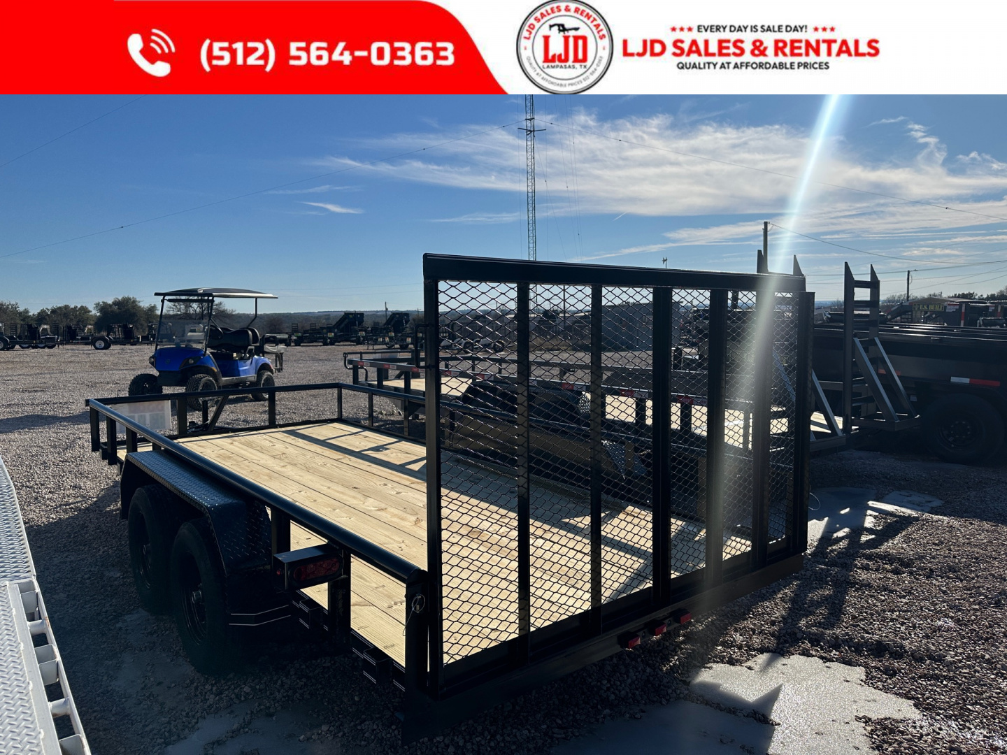 New 2026 Tiger - 83" x 16' - Utility Trailer