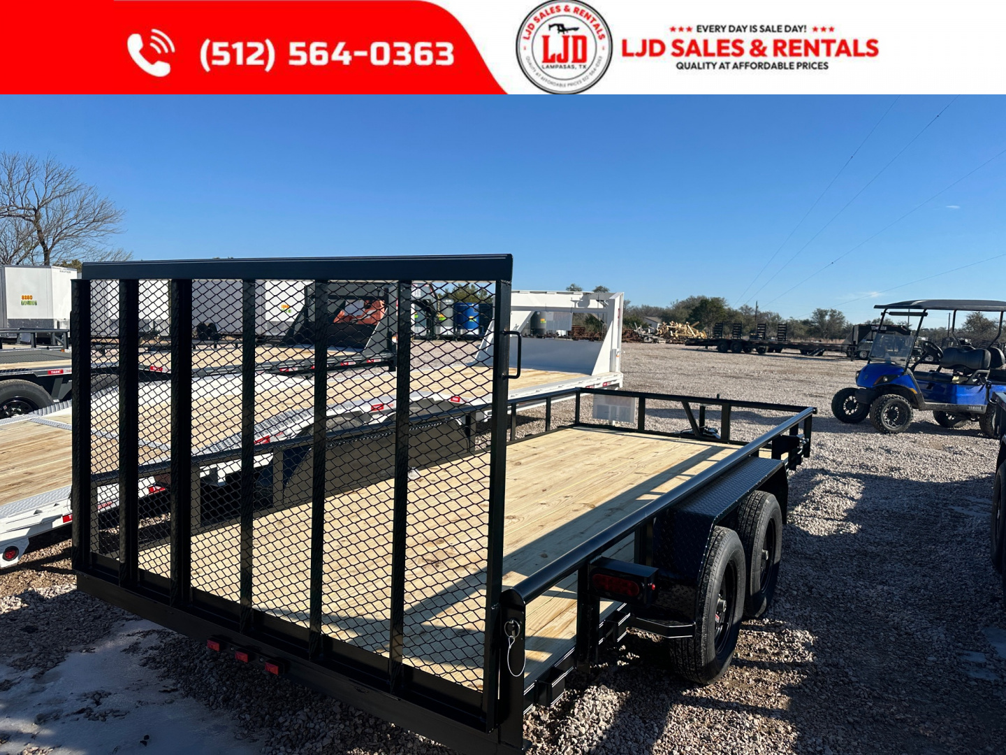 New 2026 Tiger - 83" x 16' - Utility Trailer