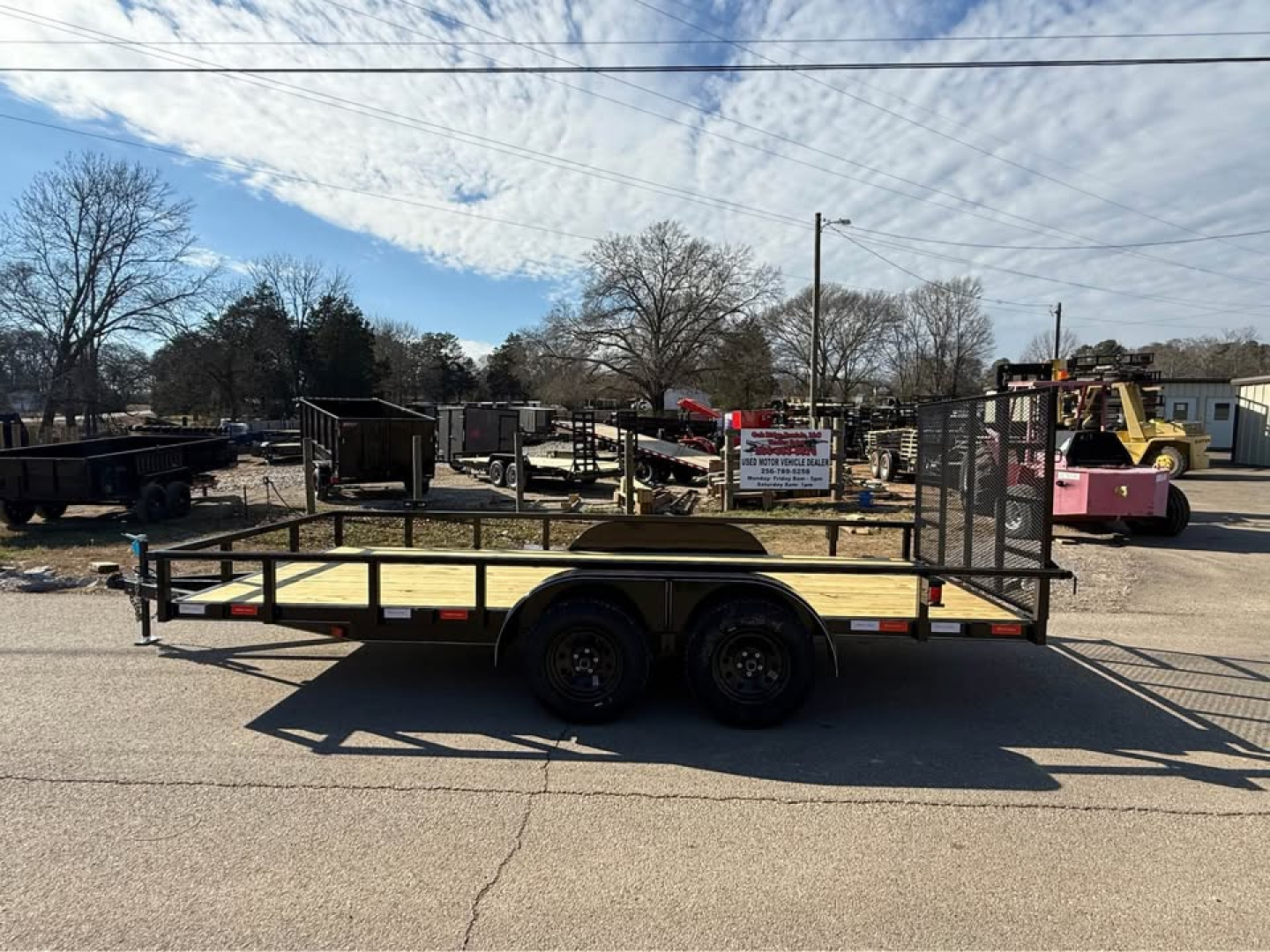 New 2026 Oak Ridge 7x16TA Utility Trailer