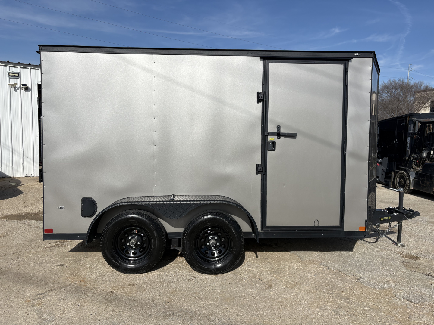 Used 2025 Covered Wagon Trailers 6'x12' Cargo / Enclosed Trailer