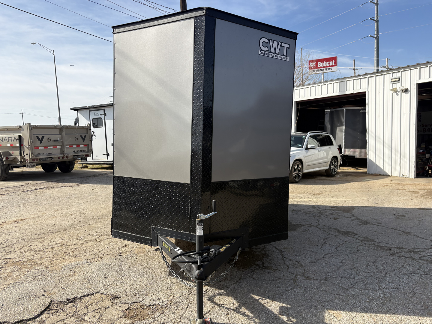 Used 2025 Covered Wagon Trailers 6'x12' Cargo / Enclosed Trailer