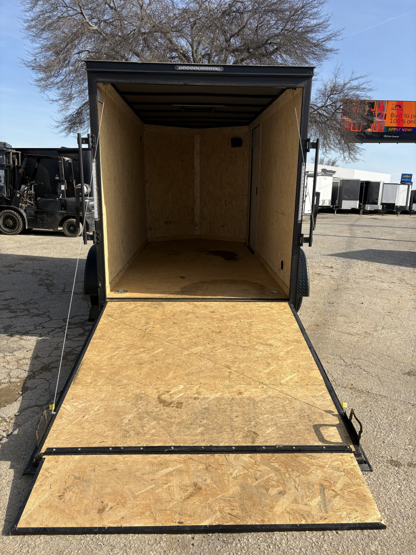 Used 2025 Covered Wagon Trailers 6'x12' Cargo / Enclosed Trailer