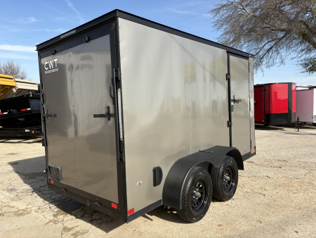 Used 2025 Covered Wagon Trailers 6'x12' Cargo / Enclosed Trailer