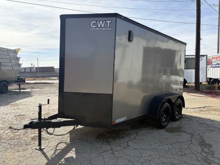 Used 2025 Covered Wagon Trailers 6'x12' Cargo / Enclosed Trailer
