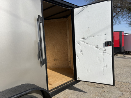 Used 2025 Covered Wagon Trailers 6'x12' Cargo / Enclosed Trailer