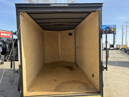 Used 2025 Covered Wagon Trailers 6'x12' Cargo / Enclosed Trailer