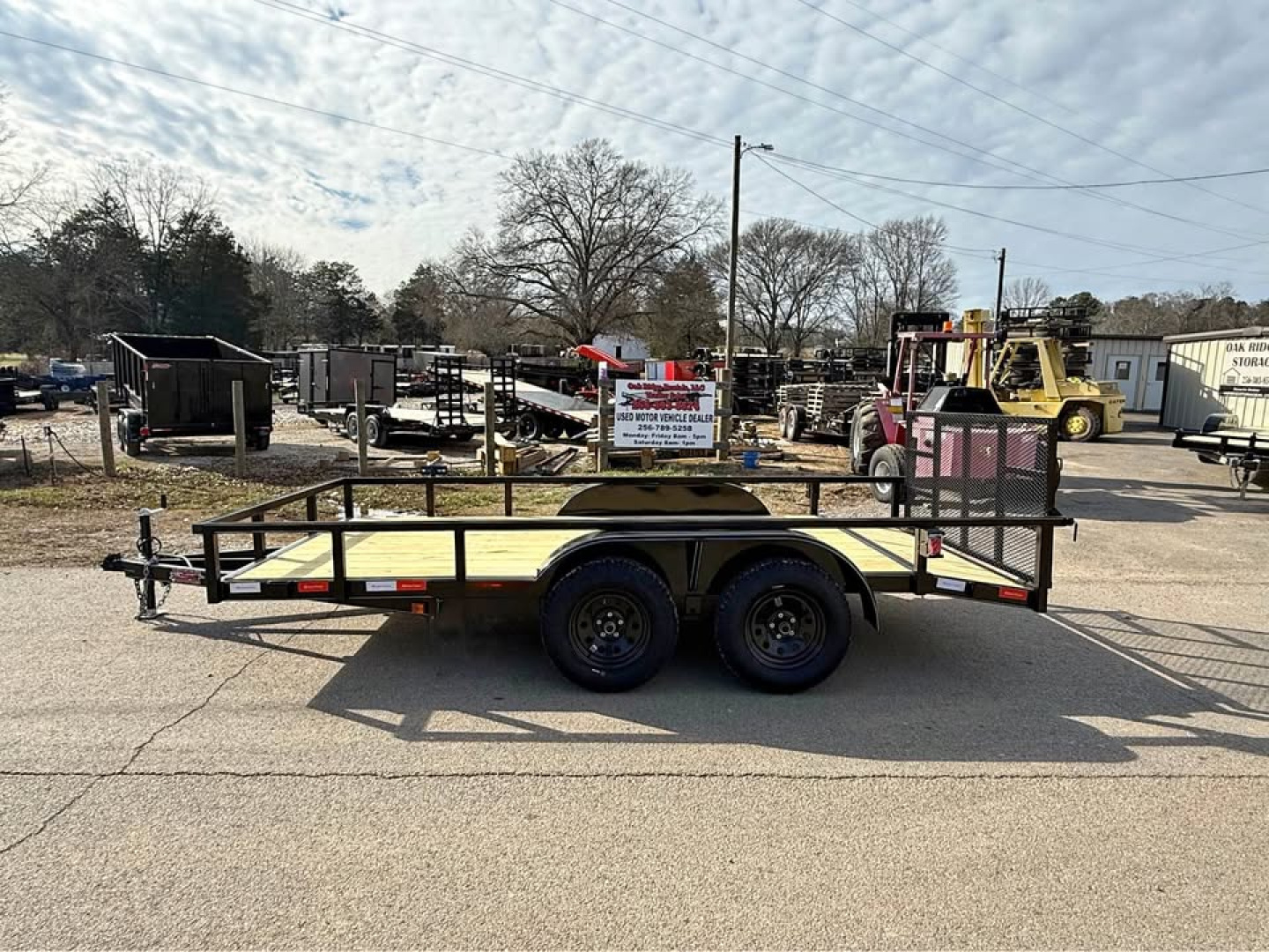 New 2026 Oak Ridge 7x14TA Utility Trailer