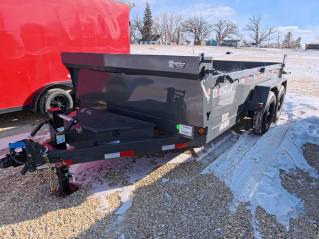 New 2026 Norstar 83 x 14 DCB Dump Trailer, 14,000lb. GVWR, Grey