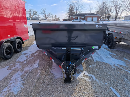 New 2026 Norstar 83 x 14 DCB Dump Trailer, 14,000lb. GVWR, Grey